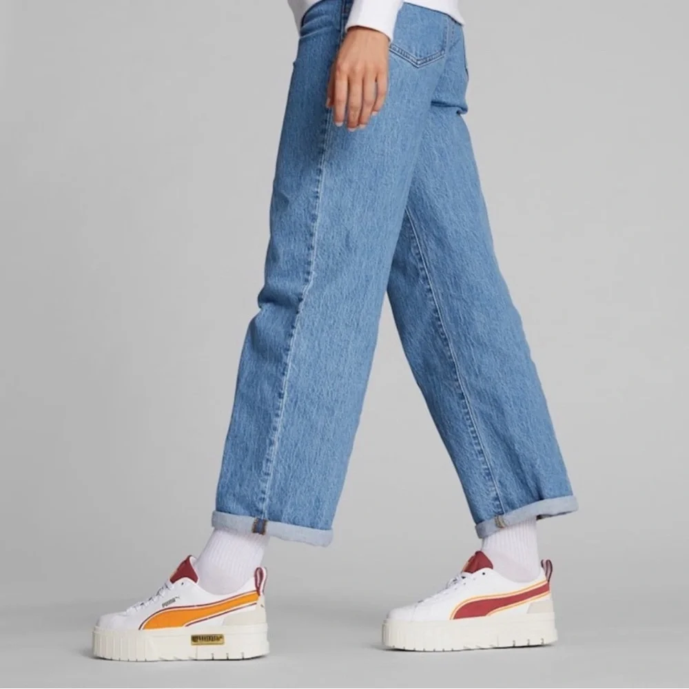 🔥PUMA Mayze New Heritage Sneakers size 9.5 - Picture 2 of 7